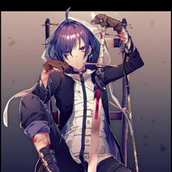 This is a pixiv picture whose title is 【夏闘乱2019】朝倉 歪【西軍】.