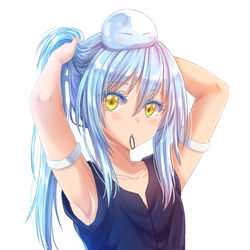 This is a pixiv picture whose title is リムル.