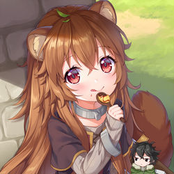 This is a pixiv picture whose title is ラフタリア.