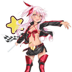 This is a pixiv picture whose title is GOGO！レーシングクロエ.