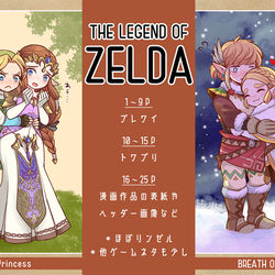 This is a pixiv picture whose title is リンゼルらくがきと漫画まとめ3.
