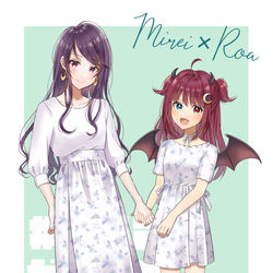 This is a pixiv picture whose title is みれロア私服.
