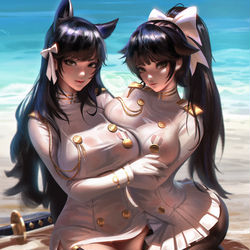 This is a pixiv picture whose title is Takao Atago.