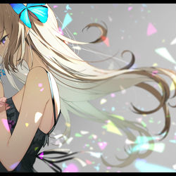 This is a pixiv picture whose title is forget-me-not.