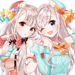 This is a pixiv picture whose title is miroir.