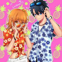This is a pixiv picture whose title is バカンスなマスター.