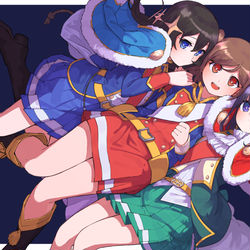 This is a pixiv picture whose title is まひかれん.