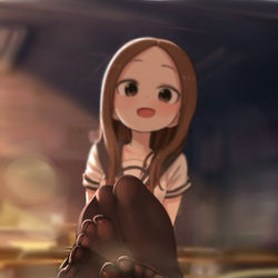 This is a pixiv picture whose title is からかい上手の高木さん.