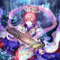 This is a pixiv picture whose title is 【仕事絵】戦国SAGA「賢順」.