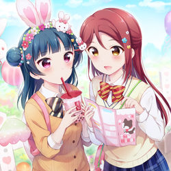 This is a pixiv picture whose title is 制服デート.