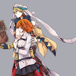 This is a pixiv picture whose title is キャスギルぐだ子.