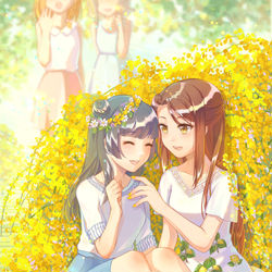 This is a pixiv picture whose title is エニシダ.
