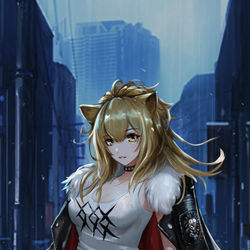 This is a pixiv picture whose title is 明日方舟推进之王.