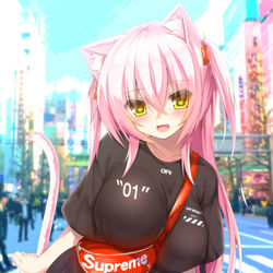 This is a pixiv picture whose title is シアとアキバさんぽ.