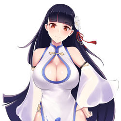 This is a pixiv picture whose title is マダム~.