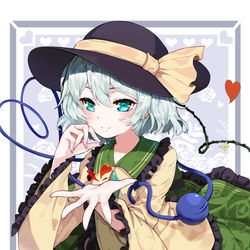 This is a pixiv picture whose title is 「恋」.
