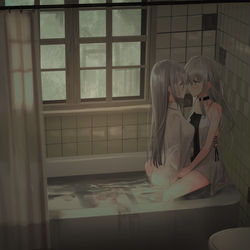 This is a pixiv picture whose title is ぬるま湯.