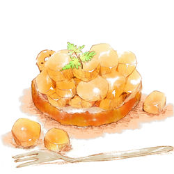 This is a pixiv picture whose title is マンゴータルトレット.