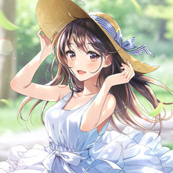 This is a pixiv picture whose title is Summer Wind.