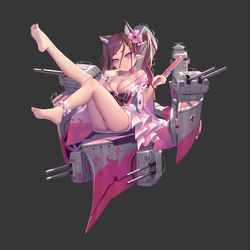 This is a pixiv picture whose title is 秋月，冬月.