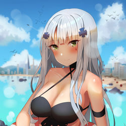 This is a pixiv picture whose title is ◆HK416.