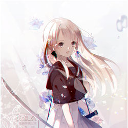 This is a pixiv picture whose title is 【夏闘乱2019】 月森 紡 【西軍】.
