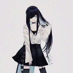 This is a pixiv picture whose title is うおさきさん.