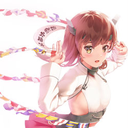 This is a pixiv picture whose title is 祝艦これ6周年大鳳.
