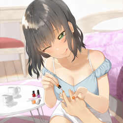 This is a pixiv picture whose title is Soulmate.