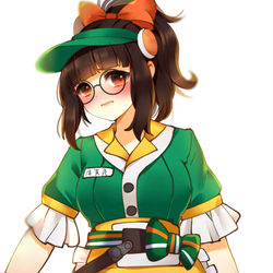 This is a pixiv picture whose title is 今天的SKIN+一些塗鴉.