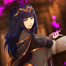 This is a pixiv picture whose title is Tharja.