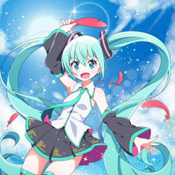 This is a pixiv picture whose title is 赤い羽根共同募金--チェンジ.