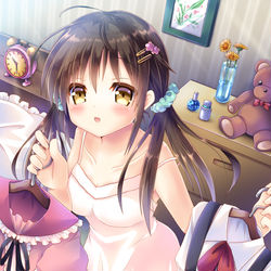 This is a pixiv picture whose title is 年下彼女.