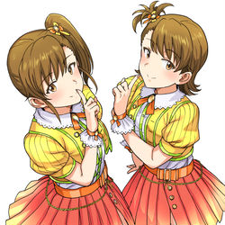 This is a pixiv picture whose title is 亜美真美誕生日おめ！！.