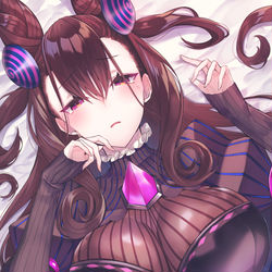 This is a pixiv picture whose title is 泣き虫紫式部.