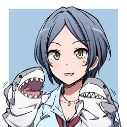 This is a pixiv picture whose title is ミステリアスでクールなあの子.