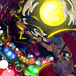This is a pixiv picture whose title is 夜空のユーフォーロマンス.