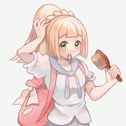 This is a pixiv picture whose title is リーリエ.