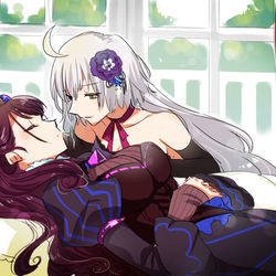 This is a pixiv picture whose title is ジャンヌオルタ考察エンド.