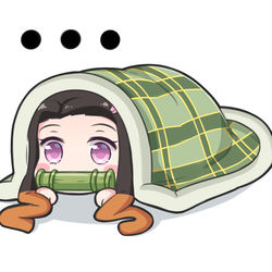 This is a pixiv picture whose title is 禰豆子.