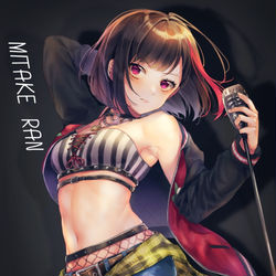 This is a pixiv picture whose title is 蘭.