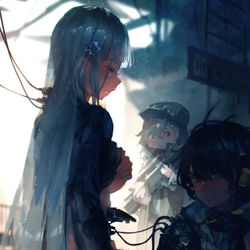 This is a pixiv picture whose title is 緊急修復.