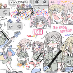 This is a pixiv picture whose title is NO GIRL NO CRY　DAY１行ってきました！.