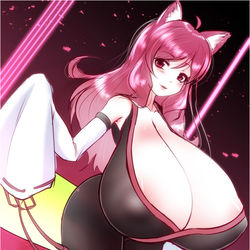 This is a pixiv picture whose title is りつねーね.