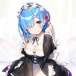 This is a pixiv picture whose title is レム.