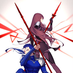 This is a pixiv picture whose title is LANCERS.