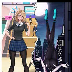This is a pixiv picture whose title is Gwen.
