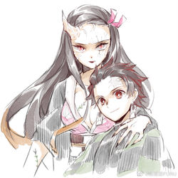 This is a pixiv picture whose title is ねず炭log.
