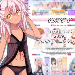 This is a pixiv picture whose title is FGO下着CG集２.