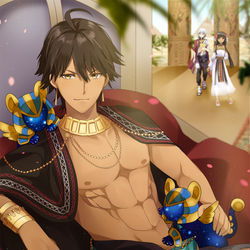 This is a pixiv picture whose title is オジマンディアス.